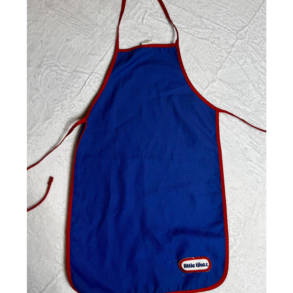 Little Tikes Vintage Toy Apron – Blue Kids’ Play Apron